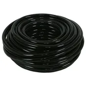Hydro Flow Black Vinyl Tubing, 3/8 Inch (ID), 100 Feet