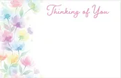 #SP0743 – Thinking of You {Watercolor Flowers} Pack 50