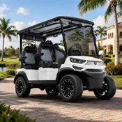 2026 MadJax A4 Alpine White Golf Cart for Sale