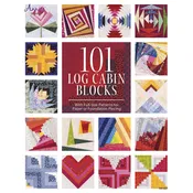 101 Log Cabin Blocks Quilt Pattern Book - Digital Download