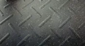 Diamond Plate Patterned Rubber Mat 4' x 6' x 3/4"