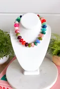 After Party Necklace in Pink