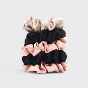 KITSCH THE SATIN SCRUNCHIE 5PC ASSORTED