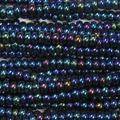 10/0 Czech Seed Bead, Blue Iris