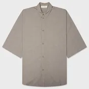 3/4 Sleeve Button Up Shirt - Seal