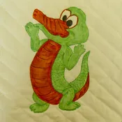 Green Valley Aquarium Ally Gator Paper Pattern