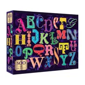RoseArt - Alphabet Puzzle - 500 Piece Jigsaw Puzzle