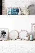 Echo Etched Salad Plate