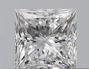 0.41 Carat Princess Cut Natural Diamond VVS1 D