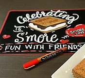 10" x 13" Black Chalkboard Paper with Rounded Corners - 10 Sheets