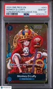 2024 One Piece Promos Monkey D. Luffy Convention Exclusive-Foil PSA 10 #043