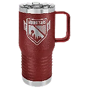 20 oz. Stainless Steel Vacuum Insulated Travel Mug with Slider Lid