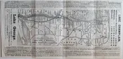 1864 Summer Arrangement of the North & South Through Line (Map of the Established & Fashionable Route Between New York and Montreal)