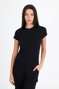 Crew Neck Fitted Tee - BSTINA