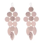Chandelier Earrings in Rose Gold