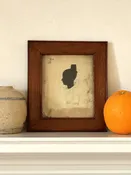19th C. Miniature Silhouette and Sketch — Gray House Art & Antiques