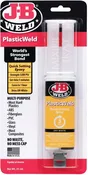 PlasticWeld Quick Setting Epoxy Syringe, 25-ml