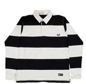 Feared Voices Striped Polo Rugby LS