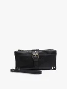 Jen & Co. - WL2230 Cadence Buckle Wallet/Clutch w/ Zip Top