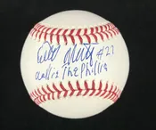 Philadelphia Phillies Willie Montanez Autographed ball