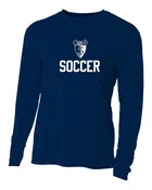 A4 SJA Men's LS Training Jersey - Navy