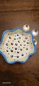 Handmade Ceramic Decorative Blue Bowl by ABC Pottery — Hot Mess Studios