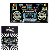 Boombox Sew/Iron on Patch