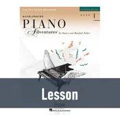 Accelerated Piano Adventures For the Older Beginner - Lesson (Book 1)