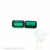 13.6x8.0-13.6x8.0 MM Natural Emerald – Octagonal Pair from Zambia || AAA Quality || Free Shipping || - Mariyam Jewels