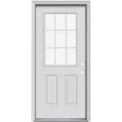 Exterior Door Steel Half Lite B Grade
