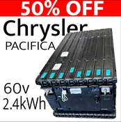 Chrysler Pacifica NMC 60V 45Ah 2.6kWh 16S Battery Module