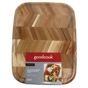 CUTTING BOARD 19IN HERRINGBONE ACACIA WOOD TOUCH