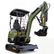 2025 4000 lb Typhon Terror XVIII Mini Excavator Rubber Track with Kubota Diesel Engine USA