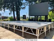 12 ft. by 12 ft. Stage/Platform (48″ Height)