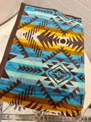 BEACH TOWEL TUSCON DIAMOND TURQ TW-TDTURQ