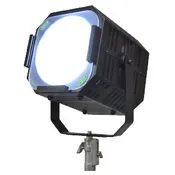 AAdynTech Cinema Punch Daylight, Light Output - 3,900 Footcandles at 10 feet, 4.8 Amp Power Draw, DMX In and Out, UIM Digital Control with Frequency Adjustable Lighting and Strobe Effects, Auto Ranging Power Supply (100-277 VAC 50/60 Hz), 4.8 Amp Draw