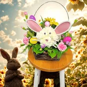 Bunny in a Basket