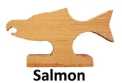 Flute Totem Carving Block - Unfinished Animal Cutouts with 7/16ths Groove