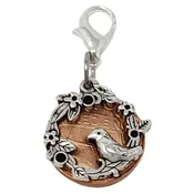 Bird Wreath Penny Charm