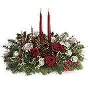 Christmas Wishes Candle Centerpiece