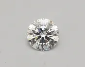 0.40 Carat Round Cut Lab Grown Diamond VVS1 D
