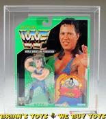 1994 Hasbro WWF Series 11 Green Card The 1-2-3 Kid Action Figure AFA 70+ EX+ (C75 B70 F85) #12059166