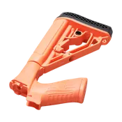 EX Performance Adjustable Pistol Grip Stock - Less Lethal Orange