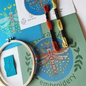 Mystic Dragonfly Embroidery Kit