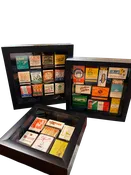 Vintage Matchbook Shadow Box — Urban Redeux