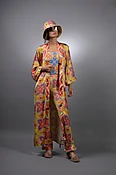 Aurelia Satin Kimono