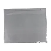 11"W x 8.5"H Clear Plastic Pouch