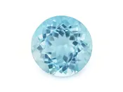 10MM Natural Blue Aquamarine AA Grade Round 3.04 Cts