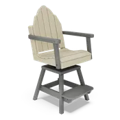 20" Adirondack Counter-Height Swivel-Flex Chair