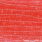 10/0 Czech Seed Bead, Bright Salmon Rose Tint**